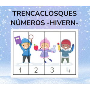 Trencaclosques números HIVERN