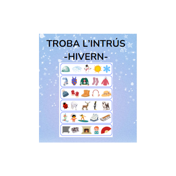 Troba l'intrús HIVERN