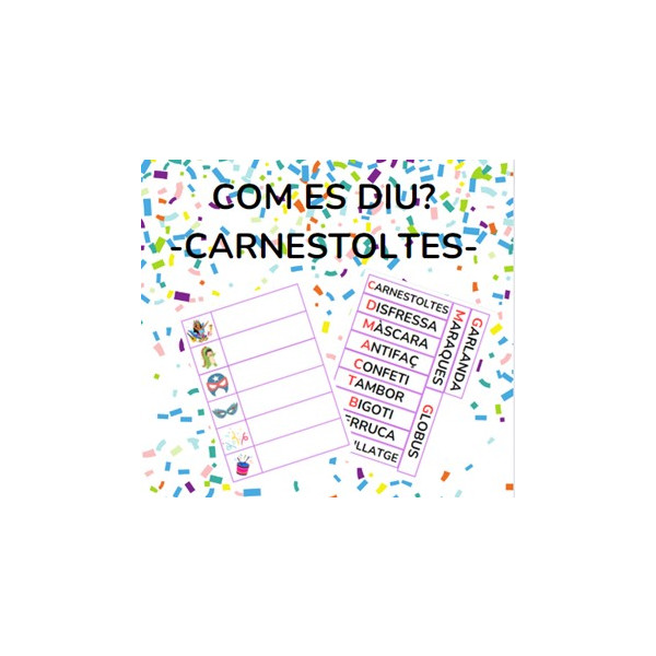 COM ES DIU? - CARNESTOLTES