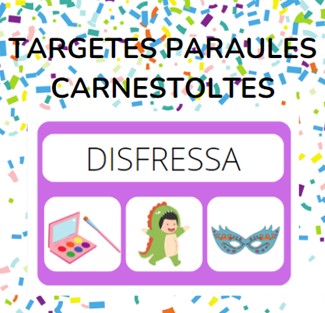 Targetes paraules CARNESTOLTES