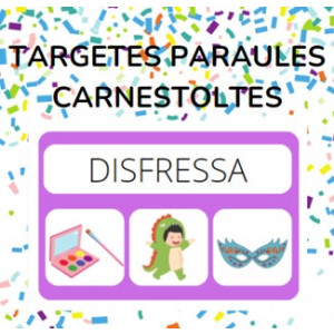 Targetes paraules CARNESTOLTES