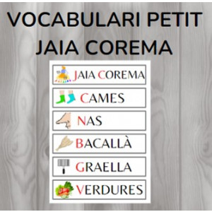 Vocabulari petit JAIA COREMA