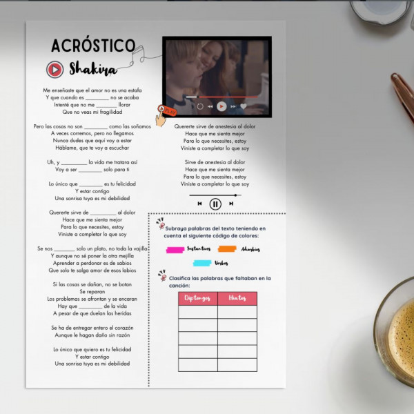 10 CANCIONES PARA TUS CLASES DE LENGUA