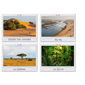 Polaroids amb indrets naturals del món