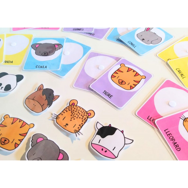 Flashcards d'animals