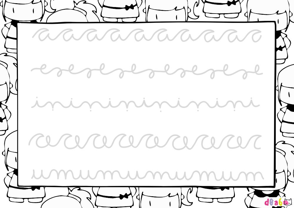 traç vocals lletra lligada