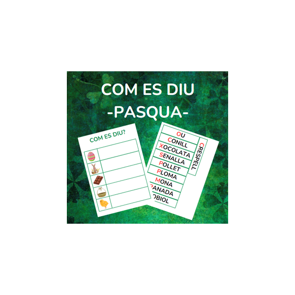 COM ES DIU? - PASQUA