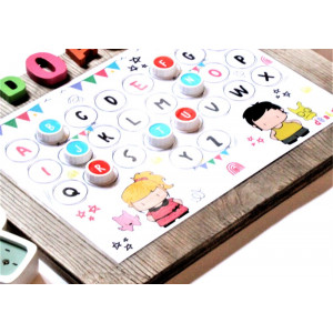 Làmines per treballar l'abecedari