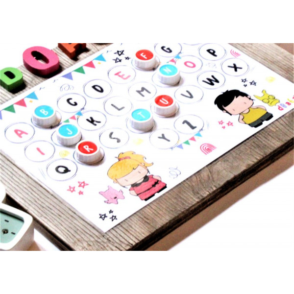 Làmines per treballar l'abecedari