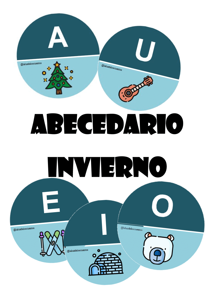 Abecedario - invierno