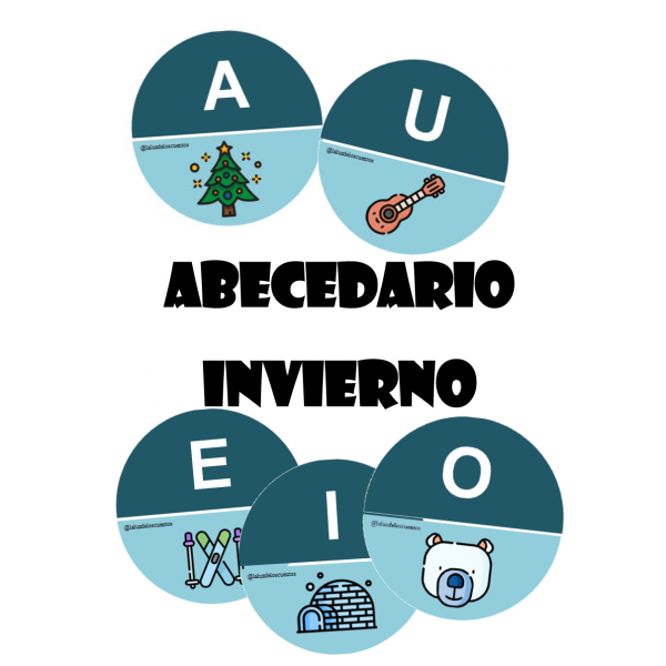 Abecedario - invierno