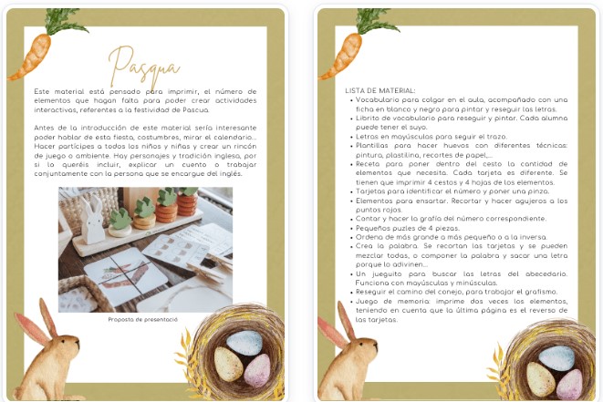 CAST MATERIAL RINCÓN DE PASCUA