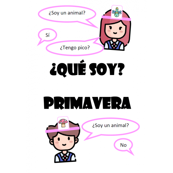 ¿Qué soy? - primavera