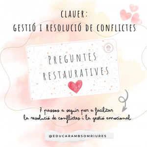 CLAUER DE PREGUNTES RESTAURATIVES