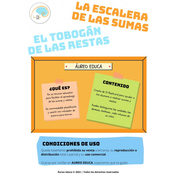 Escalera de sumas y restas