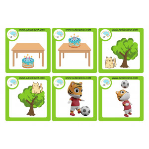 Orientación espacial. Arriba y abajo