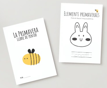 La Primavera: llibre de pintar