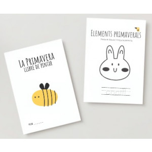 La Primavera: llibre de pintar