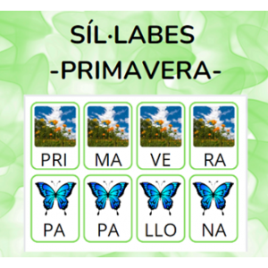 Síl·labes PRIMAVERA