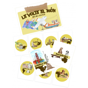 CARTELLERIA CONTINENTS (LA VOLTA AL MÓN)