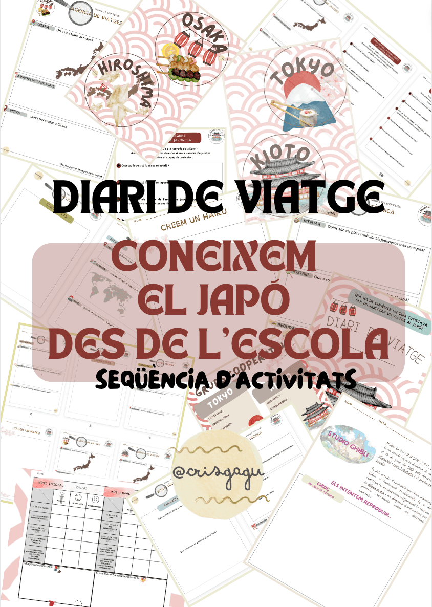 AJUDEM A UNA GUÍA TURÍSTICA A ORGANITZAR UN VIATGE AL JAPÓ (SEQÜÈNCIA D'ACTIVITATS DE SITUACIÓ D'APRENENTATGE))