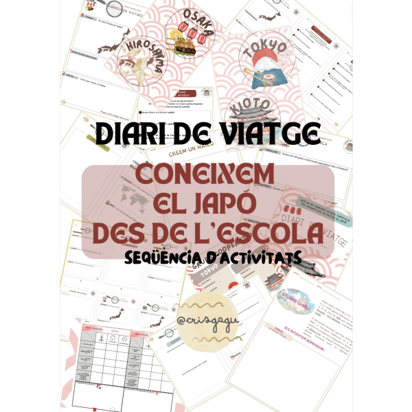 AJUDEM A UNA GUÍA TURÍSTICA A ORGANITZAR UN VIATGE AL JAPÓ (SEQÜÈNCIA D'ACTIVITATS DE SITUACIÓ D'APRENENTATGE))