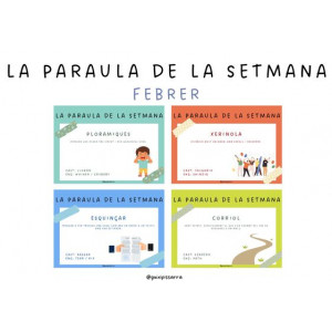 Paraula de la setmana - Febrer II