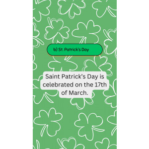 St. Patrick's quiz video