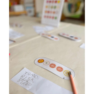 Abecedario secreto de frutas