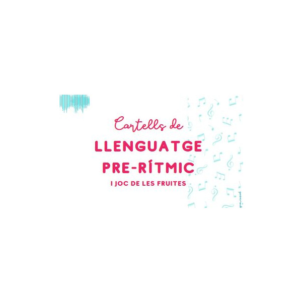FRUITES PRE-RÍTMIQUES
