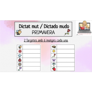 DICTADO MUDO PRIMAVERA