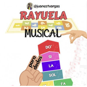 Rayuela musical de dedos