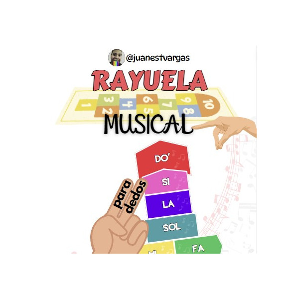 Rayuela musical de dedos