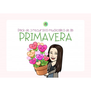 Pack 3 recursos musicales de la primavera by @pizziprofe