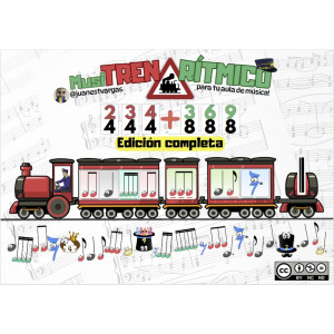 MusiTREN Rítmico - Pack Completo (2/4, 3/4, 4/4, 3/8, 6/8 y 9/8)