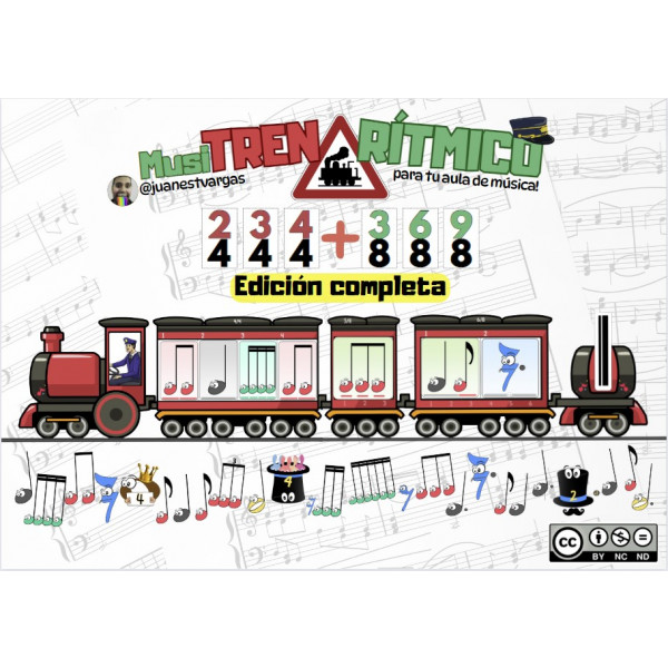 MusiTREN Rítmico - Pack Completo (2/4, 3/4, 4/4, 3/8, 6/8 y 9/8)