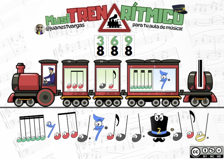 MusiTREN Rítmico - Pack 2 (3/8, 6/8 y 9/8)