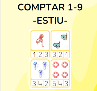 COMPTAR 1-9 ESTIU