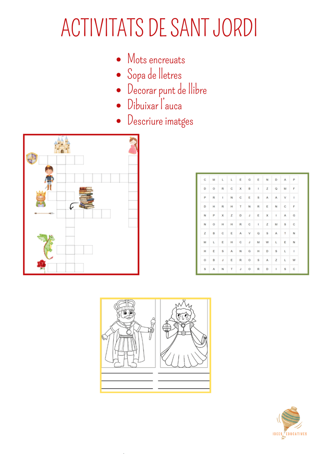 ACTIVITATS SANT JORDI