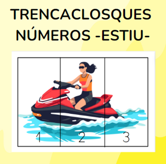 Trencaclosques números ESTIU