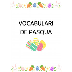 Vocabulari de pasqua