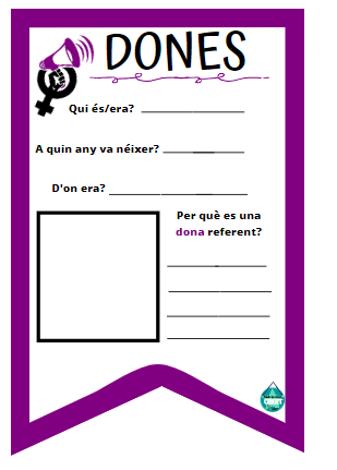 Banderoles de dones referents