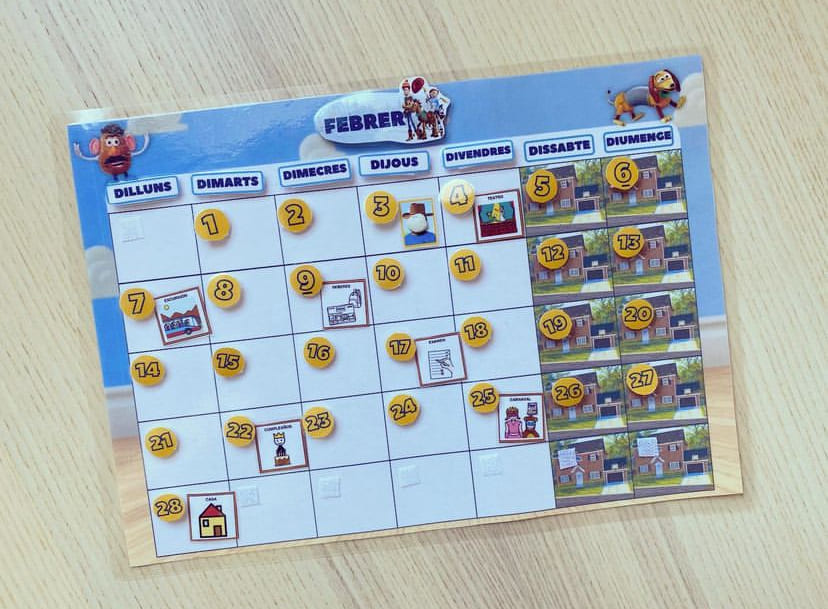 Calendari Toy Story