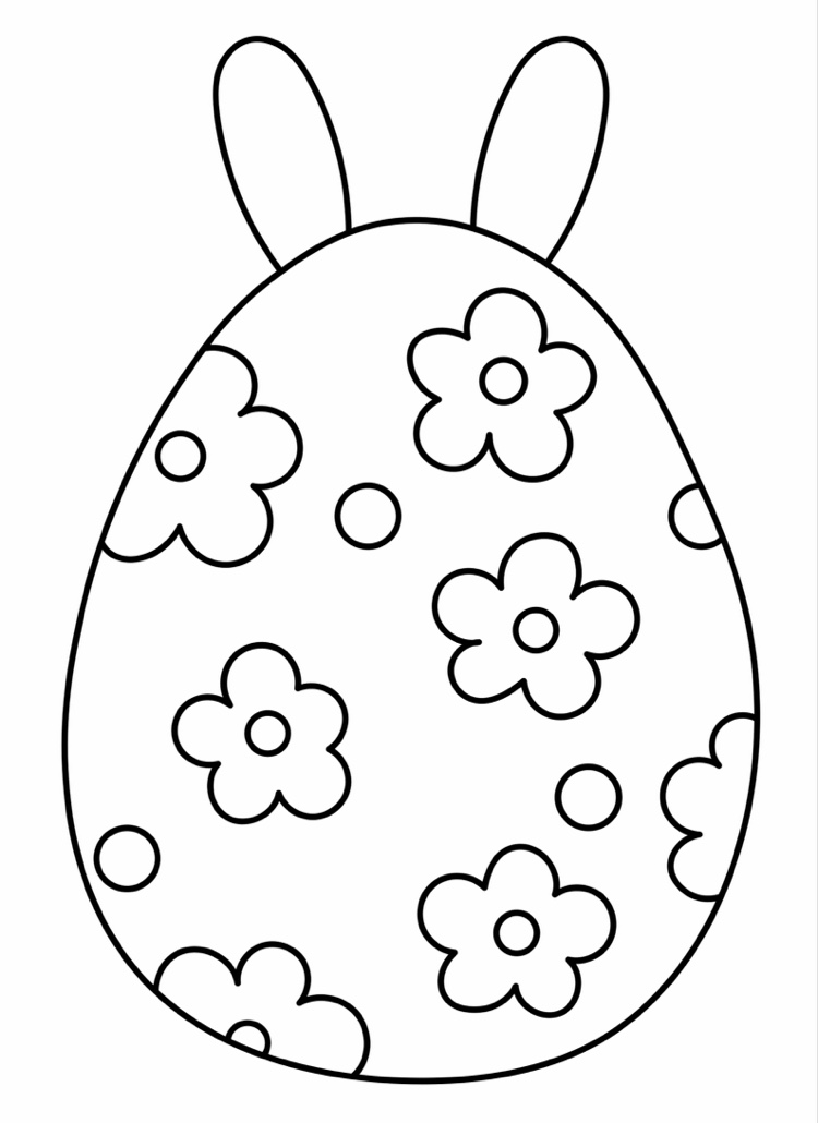 Huevo Pascua Conejito