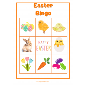Easter bingo