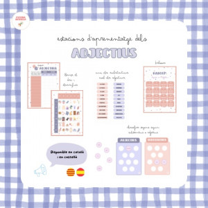 Estacions d’aprenentatge ADJECTIUS CAT/CAST