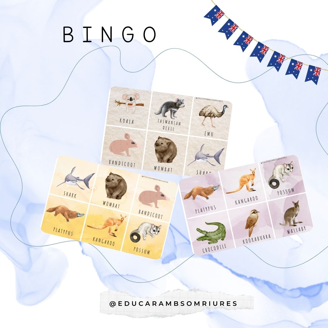 LEARNING STATIONS AUSTRALIAN ANIMALS