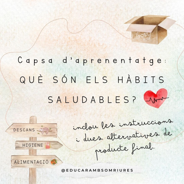 CAPSA D'APRENENTATGE: Què són els hàbits saludables?