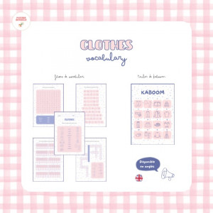 Clothes vocabulari + Kaboom