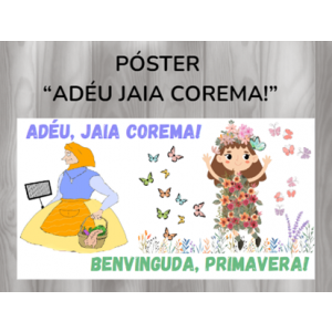 Póster "Adéu Jaia Corema"